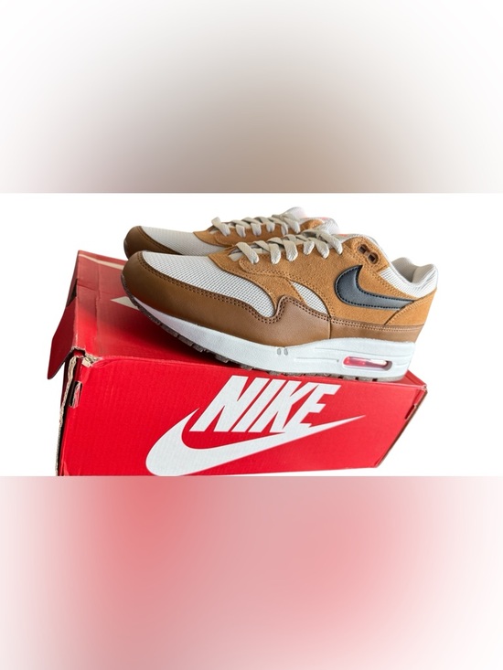 Nike Shoes - AIR MAX 1 - MENS 8.5/WOMANS 10 "ESSENTIAL FLAX BRITISH TAN” NIB
